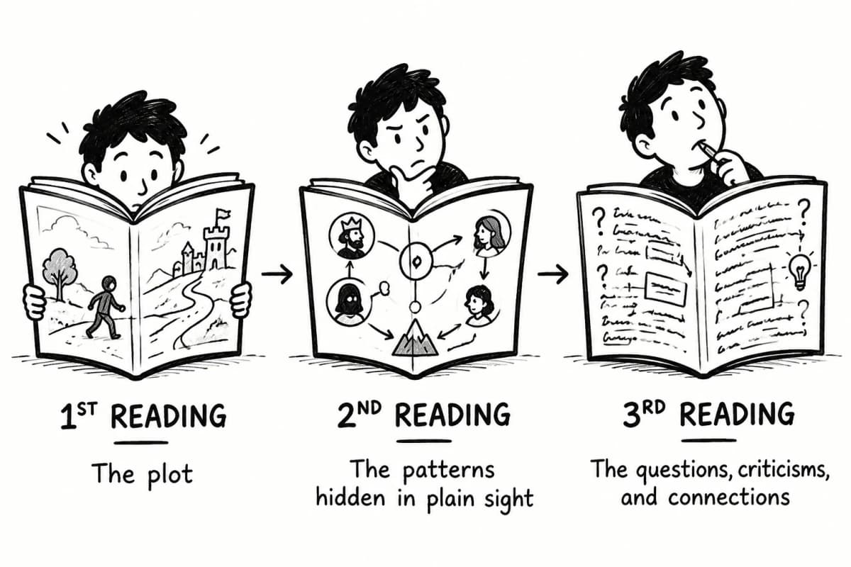 A summary illustration of Bruner's spiral curriculum, conceptual revisiting, and progressive abstraction for retention.